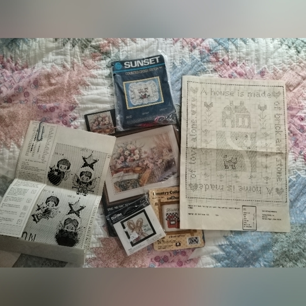 Lot of Vintage crafts